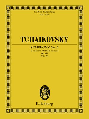 cover image of Symphony No. 5 E minor